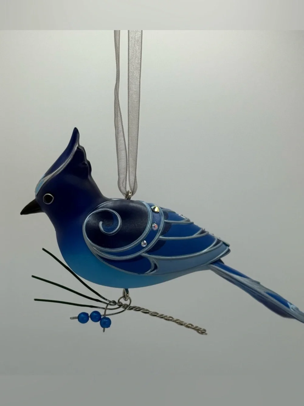 Hallmark 2023 Stellar's Jay Beauty of Birds series Christmas Ornament